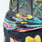 Midnight Butterfly Silk Dress