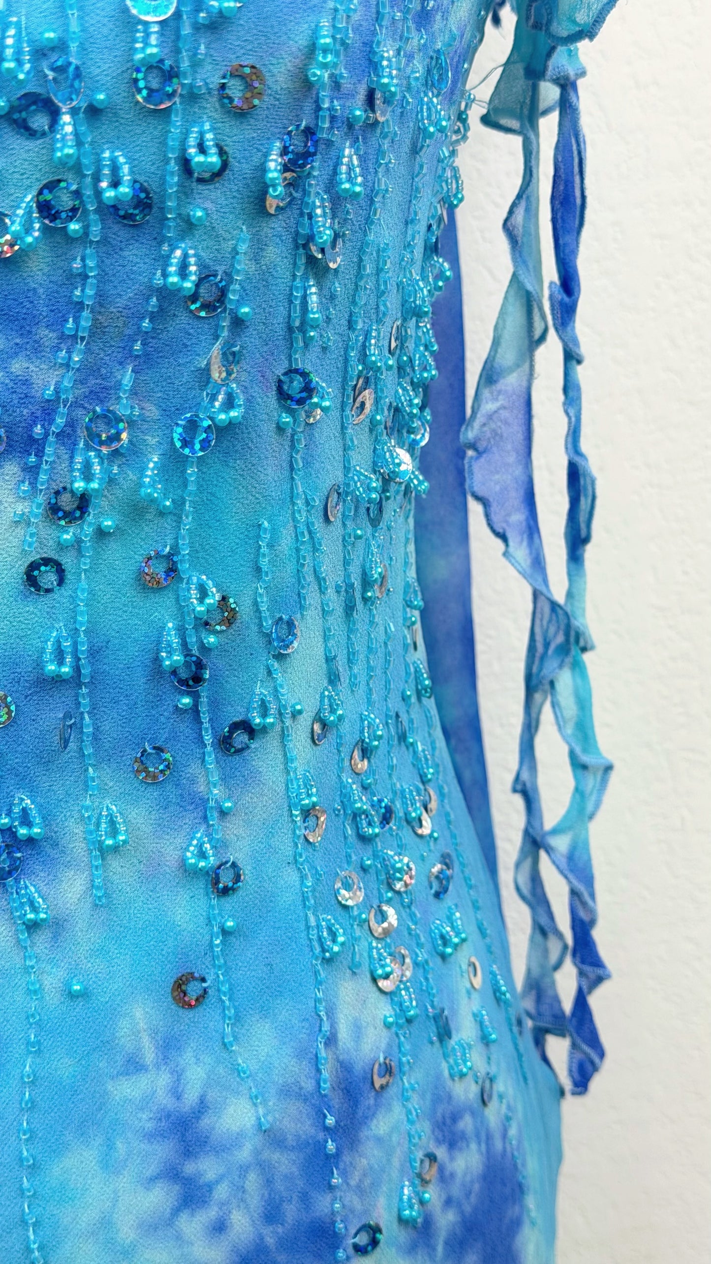 Ocean Nymph Silk Dress