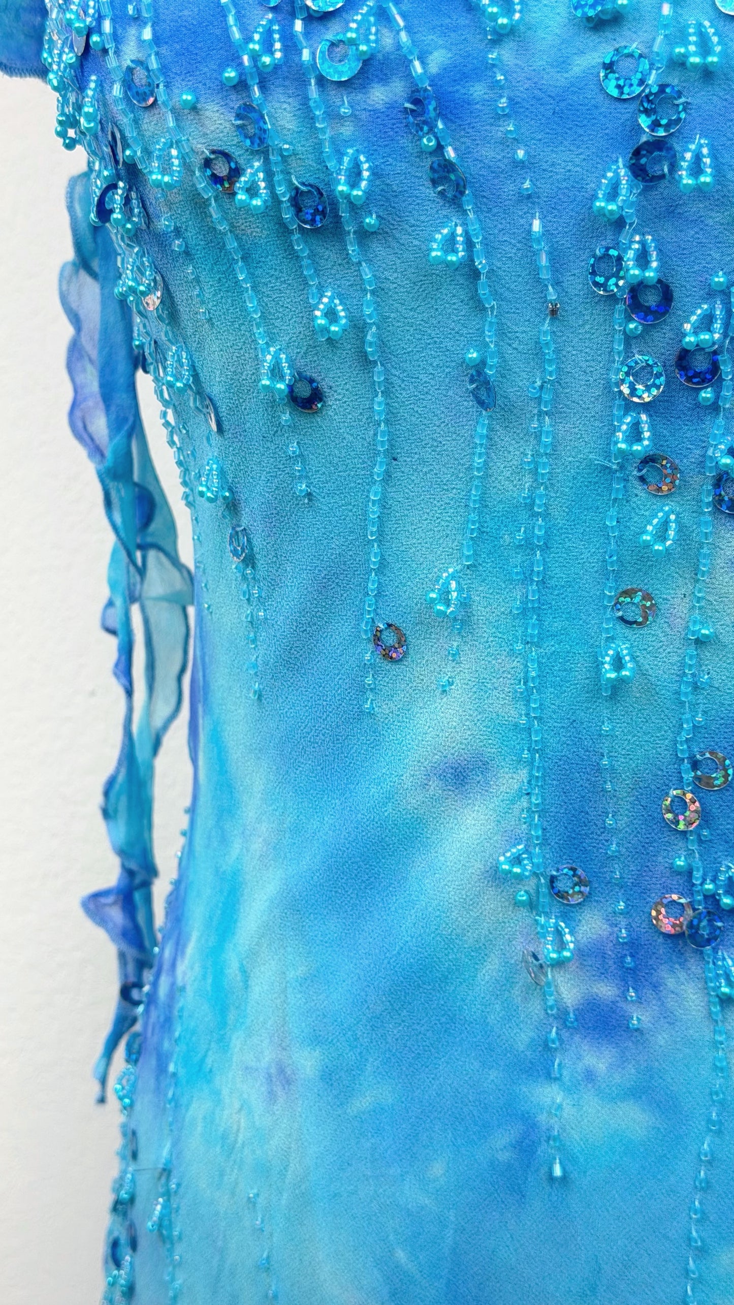 Ocean Nymph Silk Dress