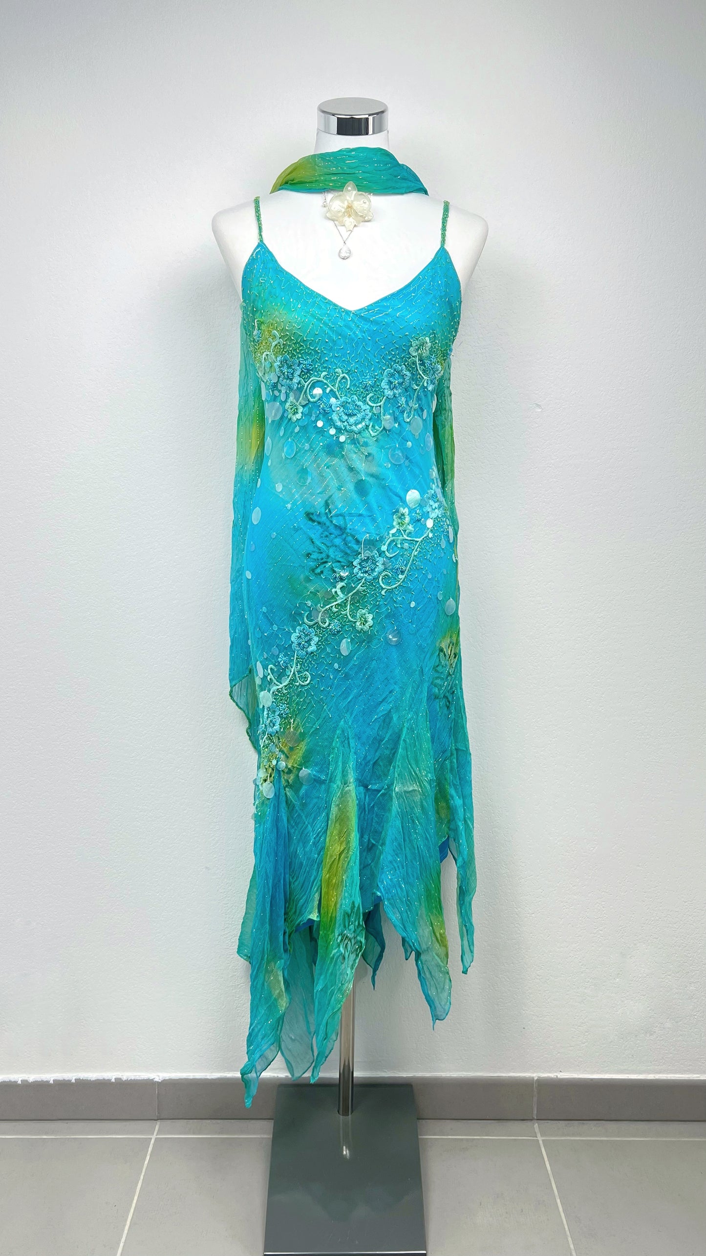 Ocean Mist Lily Dress